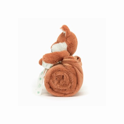 Jellycat Bashful Fox Cub Blankets USA | 58401JSLA